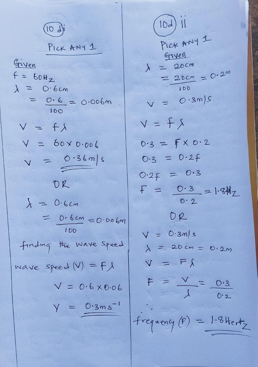 Waec 2026 Physics Questions and Answers