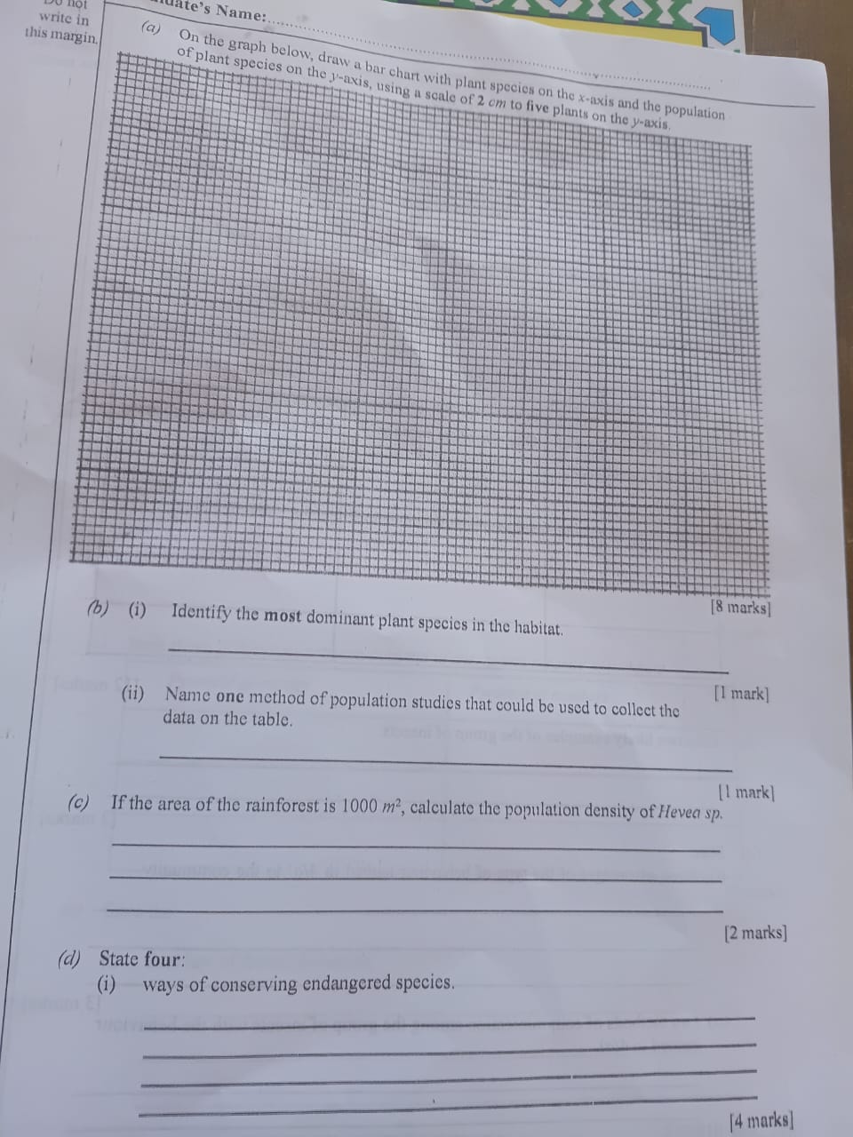 Waec 2026 Biology Questions and Answers