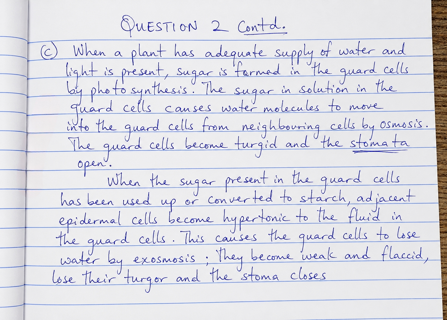 Neco Biology Questions and Answers